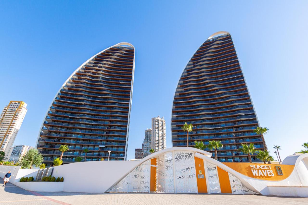 Sunset Waves Blue Sky Apartment Benidorm Esterno foto